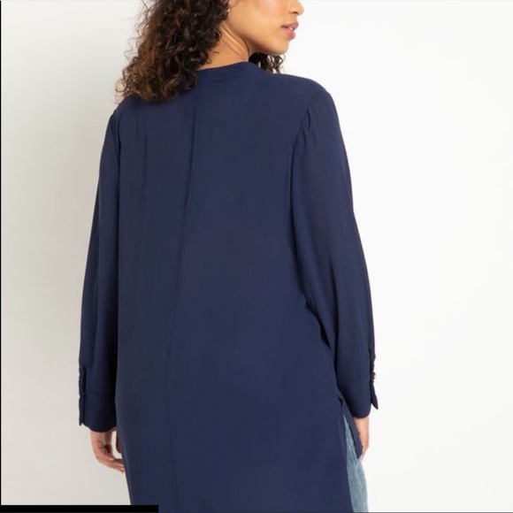 COPY - Eloquii Notch Collar Tunic New with tags - Picture 2 of 3